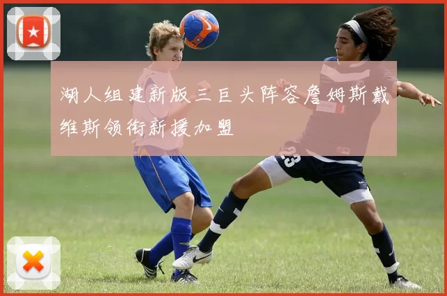 湖人组建新版三巨头阵容詹姆斯戴维斯领衔新援加盟