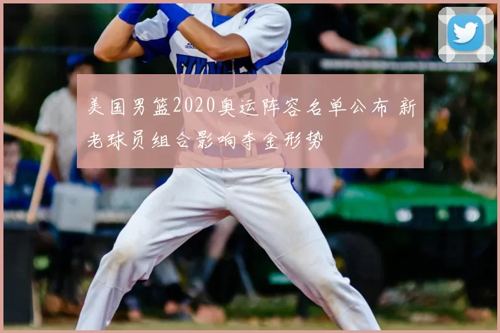 美国男篮2020奥运阵容名单公布 新老球员组合影响夺金形势